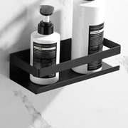 Stainless Steel Square Frame Shower Room Shower Gel Storage Vanity Makeup Rack